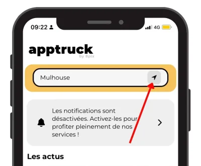 Cliquer sur activer localisation